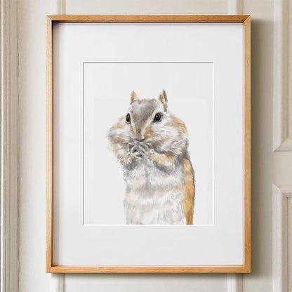 Chipmunk Art Print