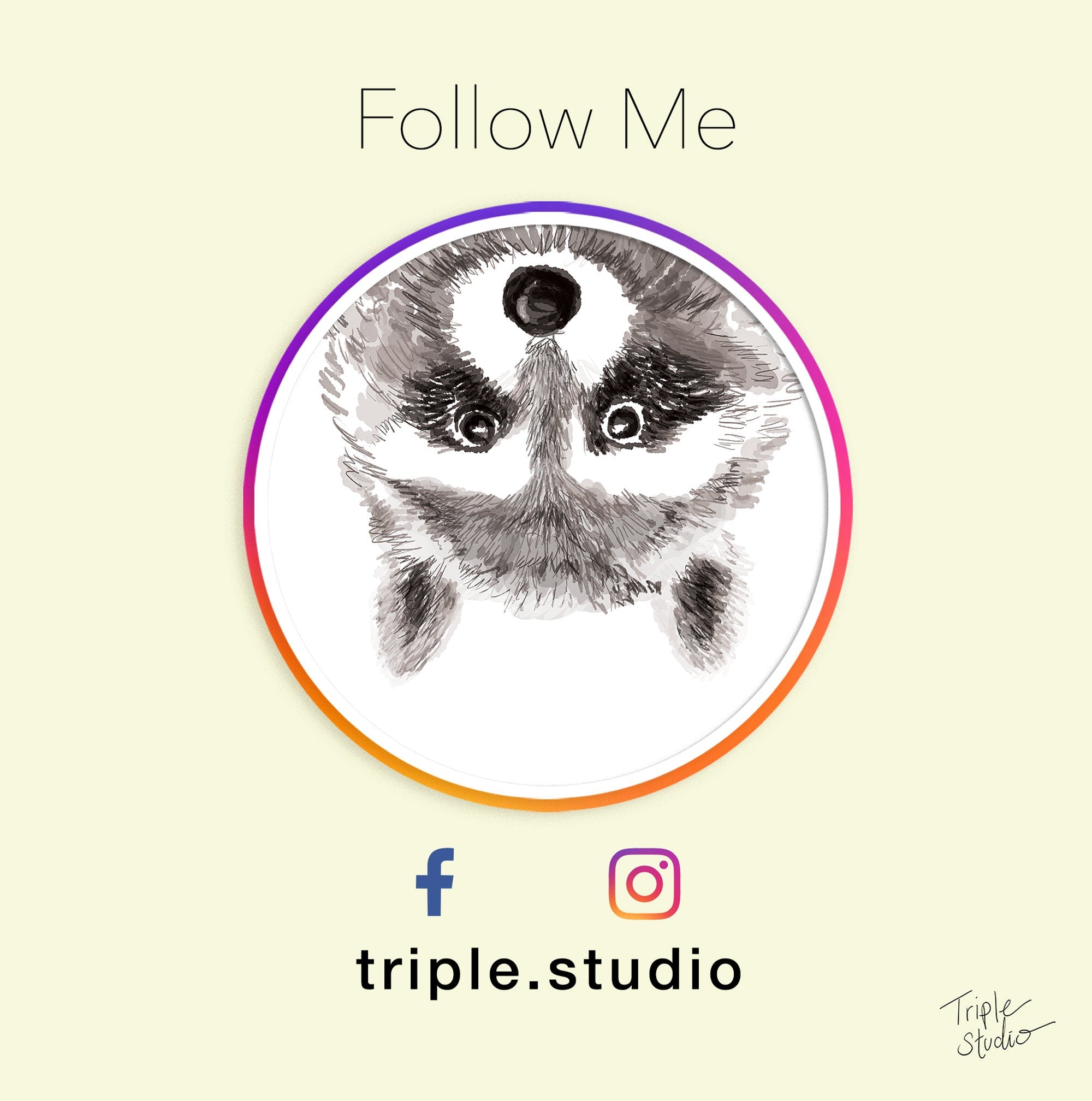 Giraffe Art Print- Safari Wall Decor