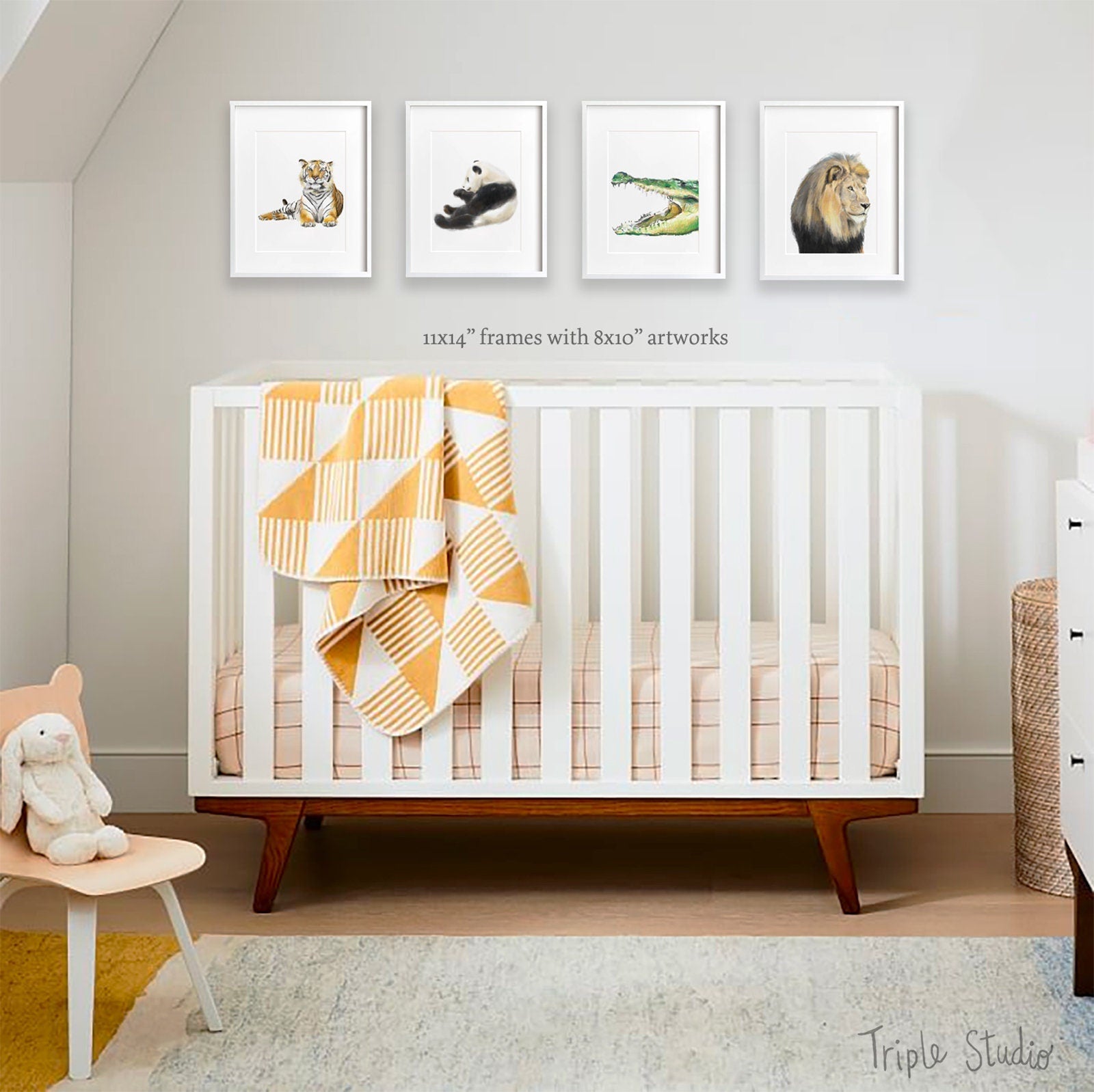 Alligator Nursery Art