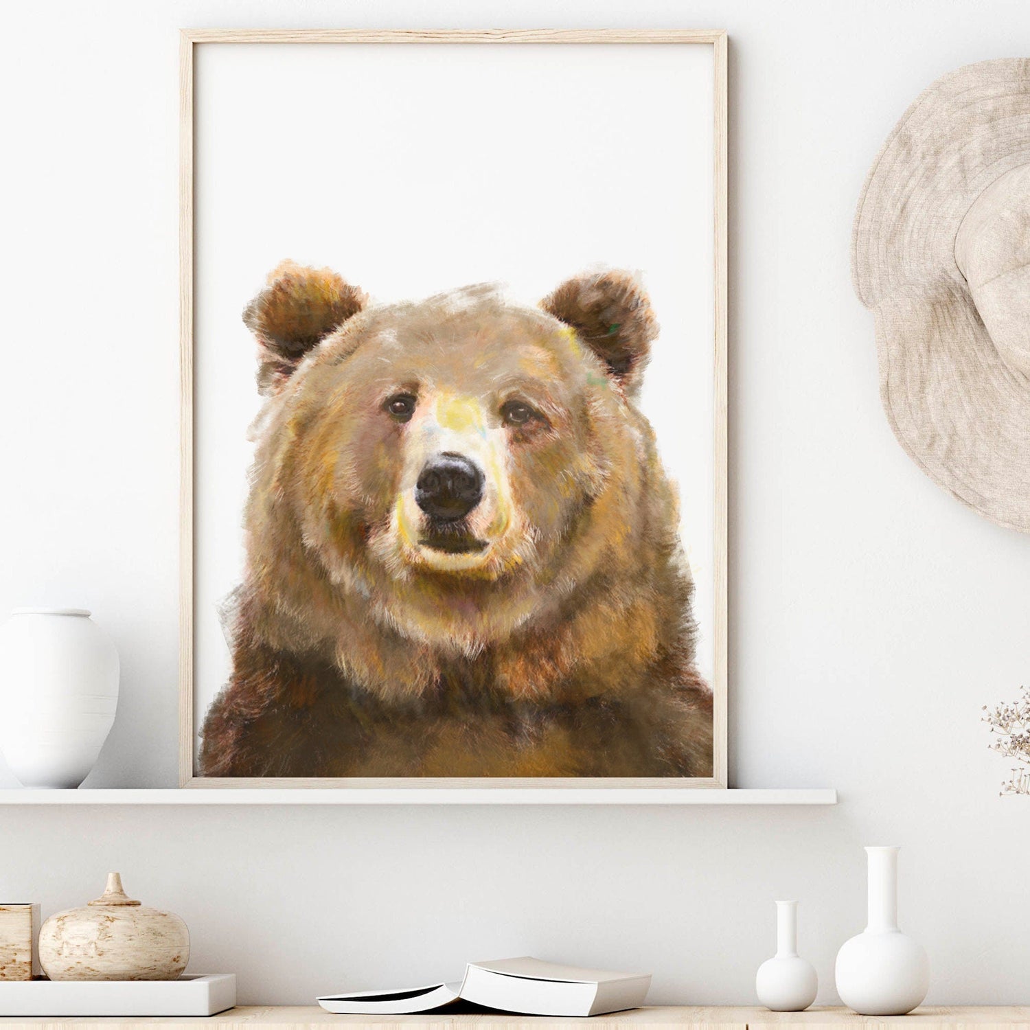 Grizzly Bear Art Print