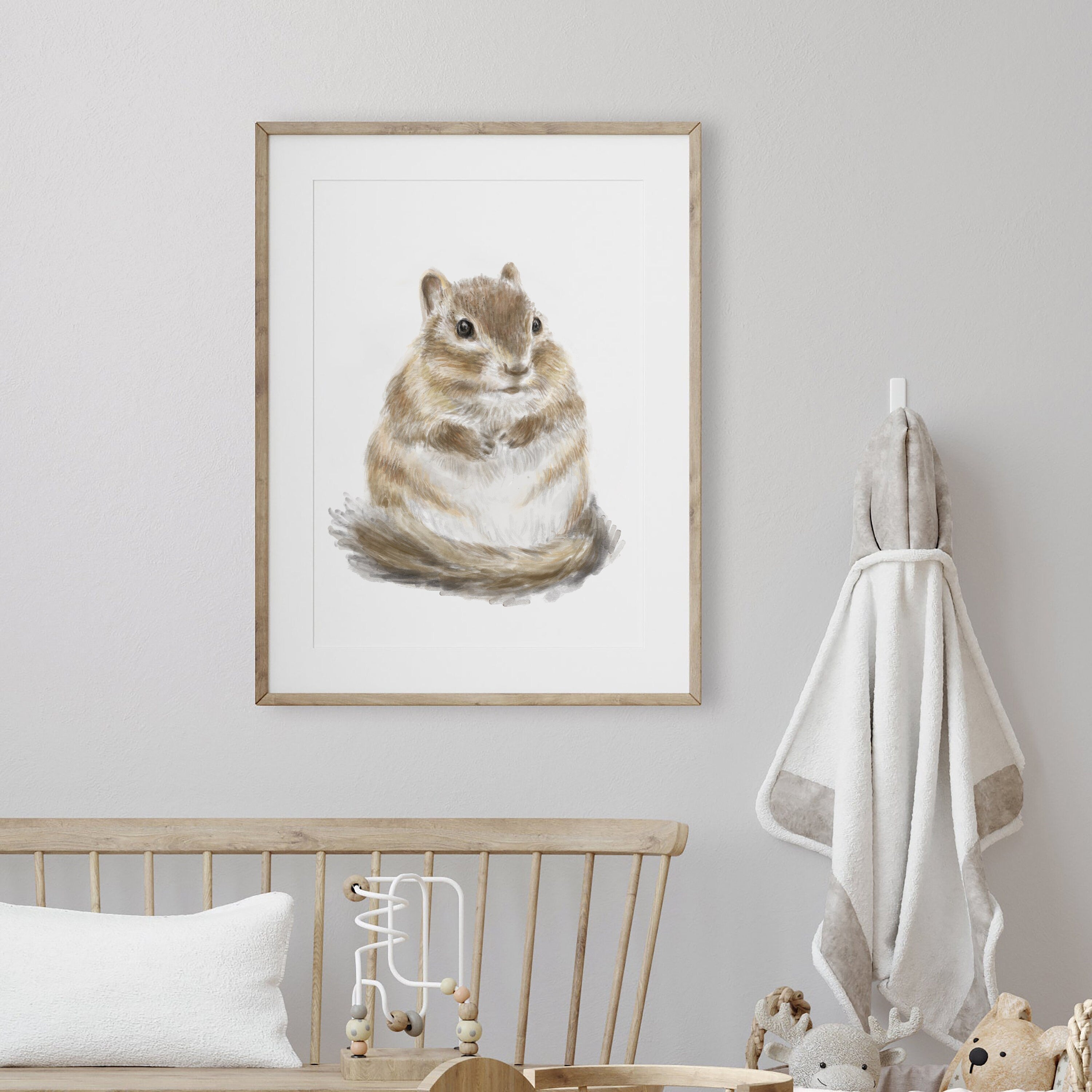 Chipmunk Art Print