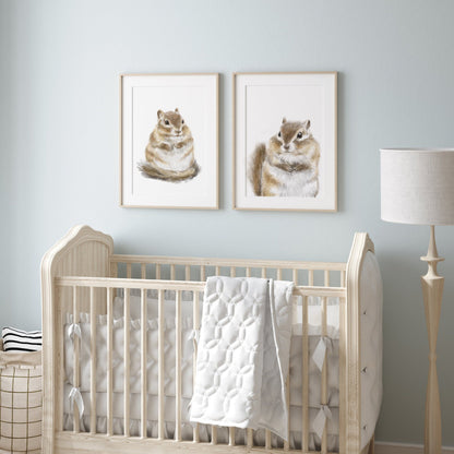 Chipmunk Art Print