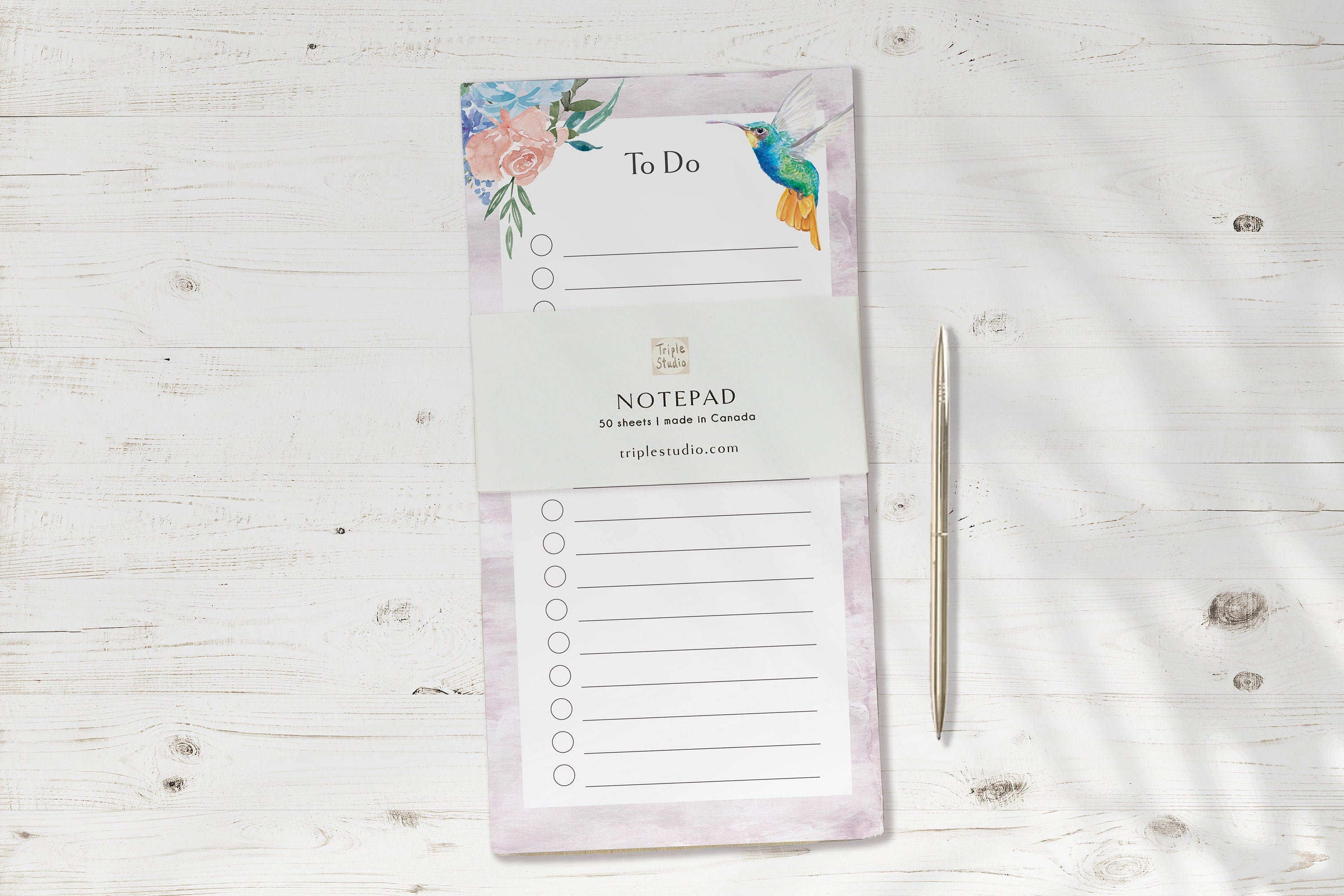 Hummingbird To-Do List Notepad