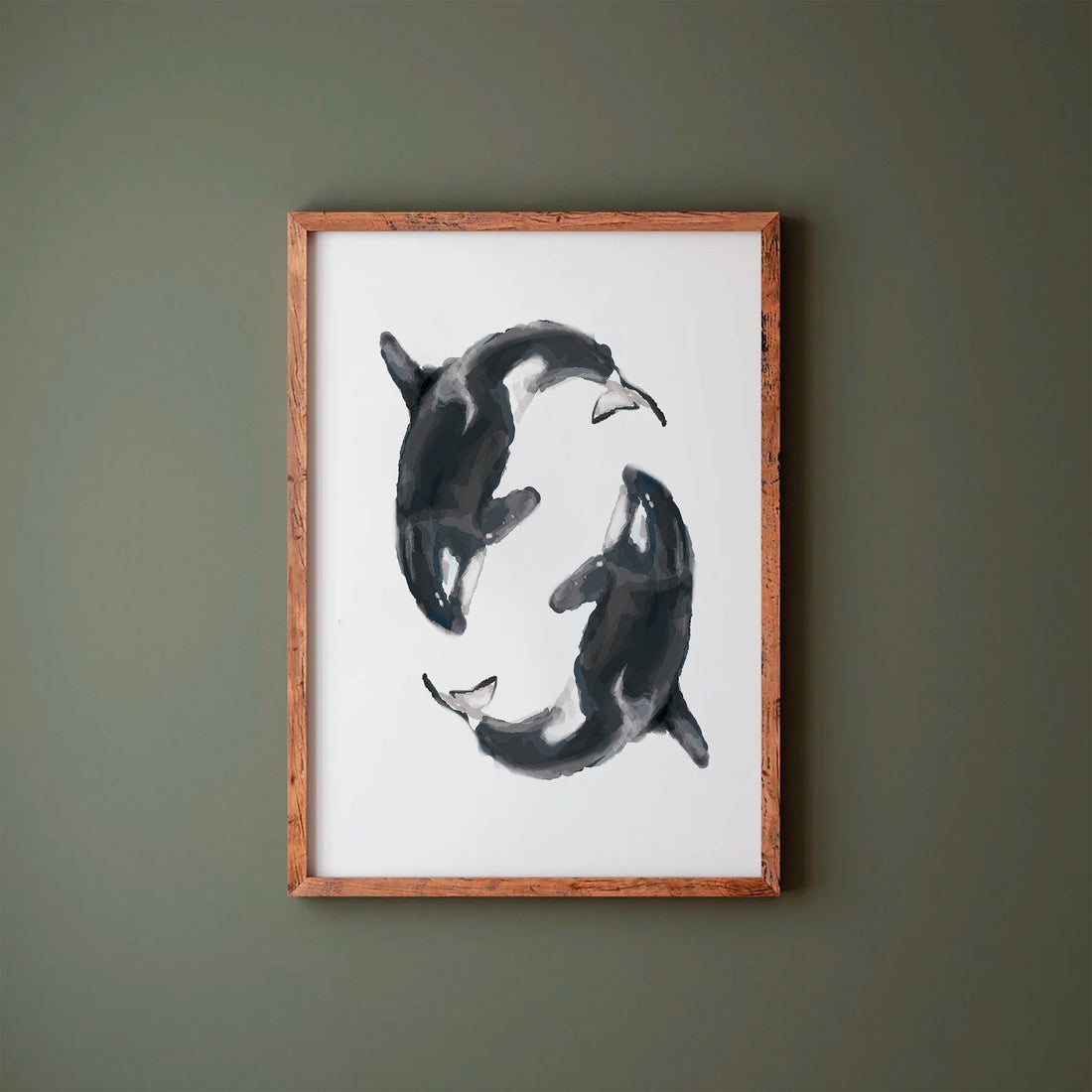 Whale Art Print