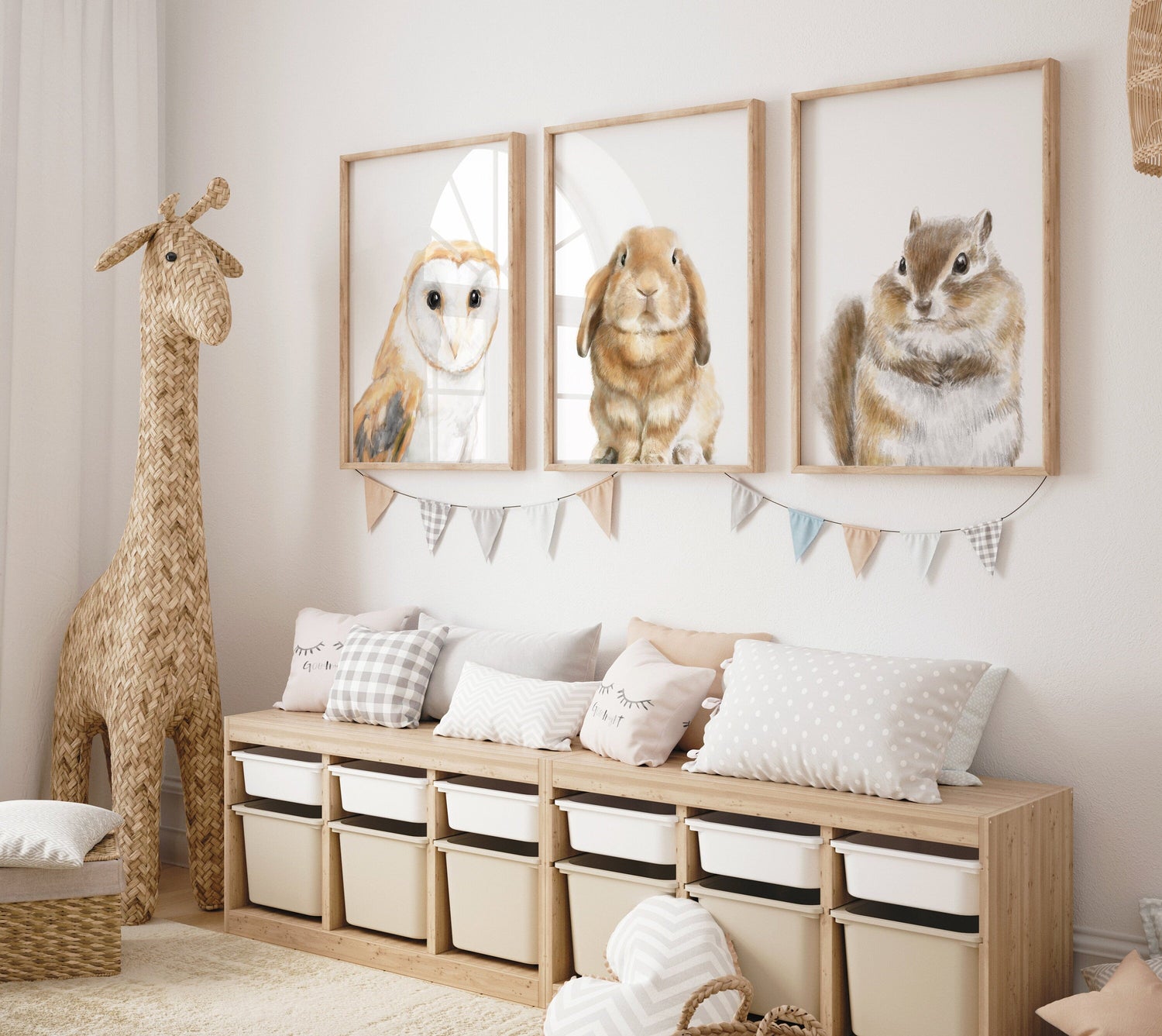 Lop Rabbit Art Print