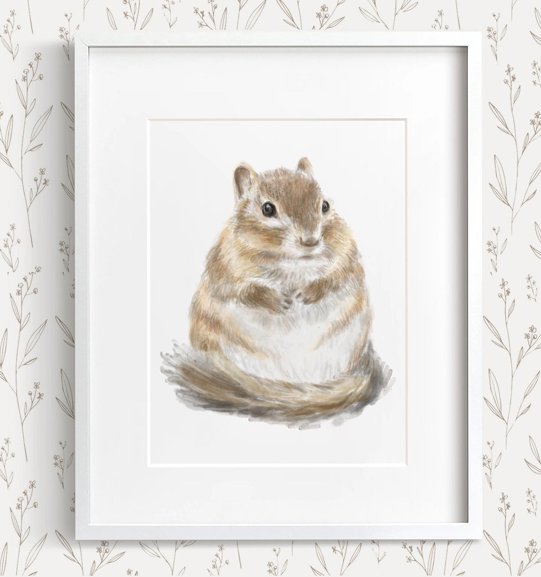 Chipmunk Art Print