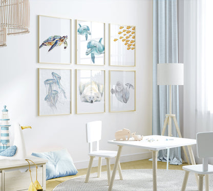 Polar Bear Sweet Dreams Minimalist Art Print