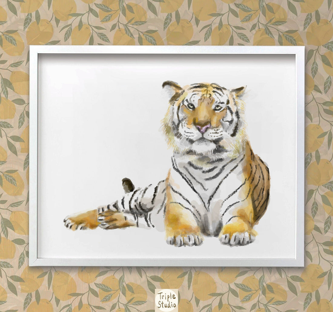 Tiger Art Print