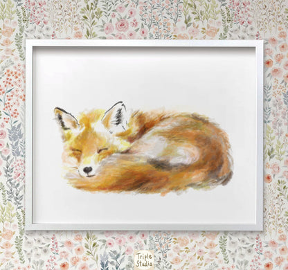 Fox Art Print
