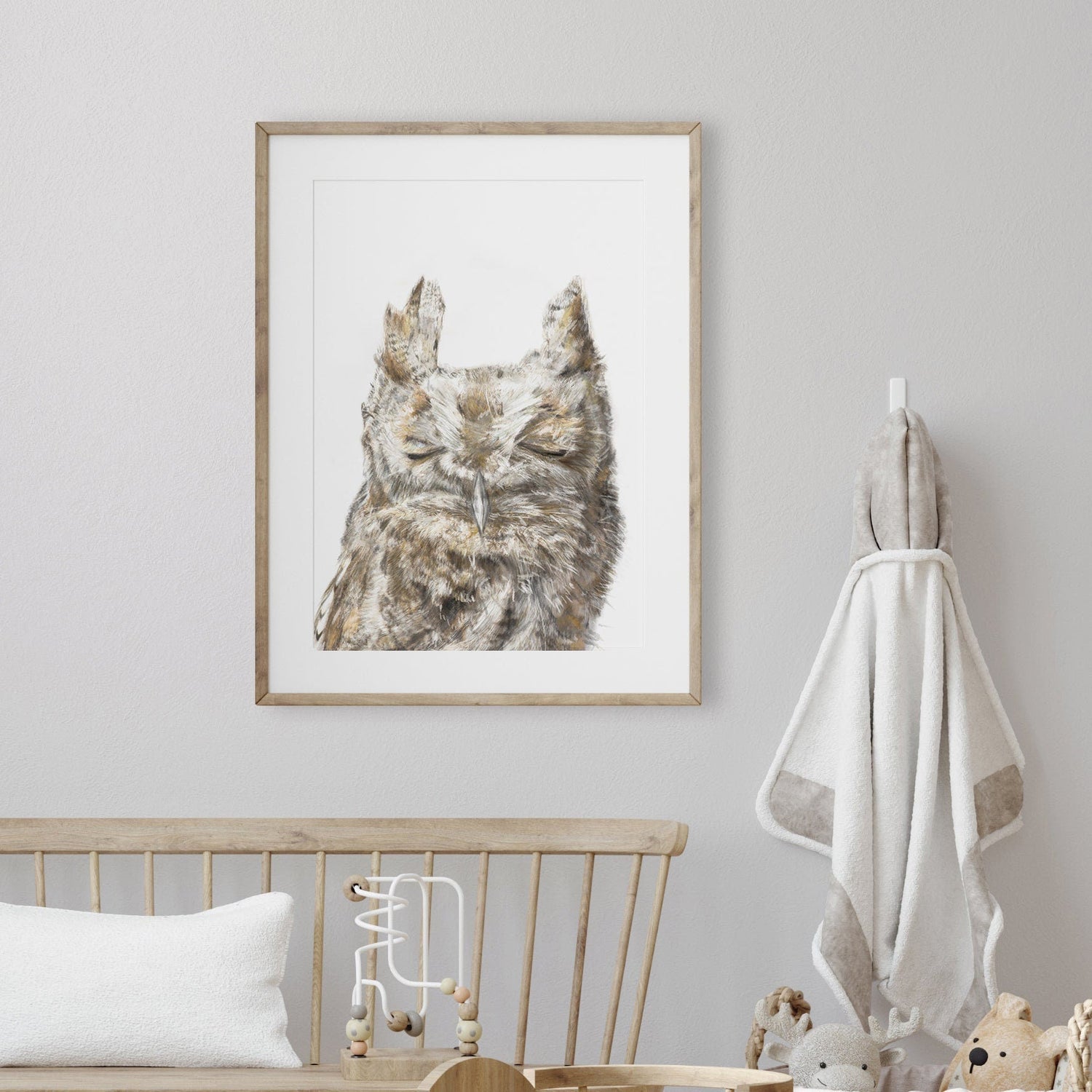 Burrowing Owl Art Print