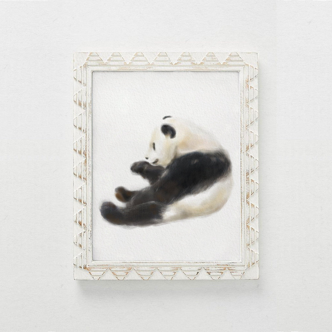 Panda Nursery Watercolor Painting