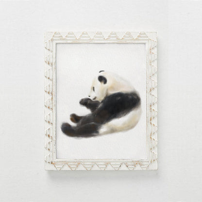 Panda Nursery Watercolor Painting