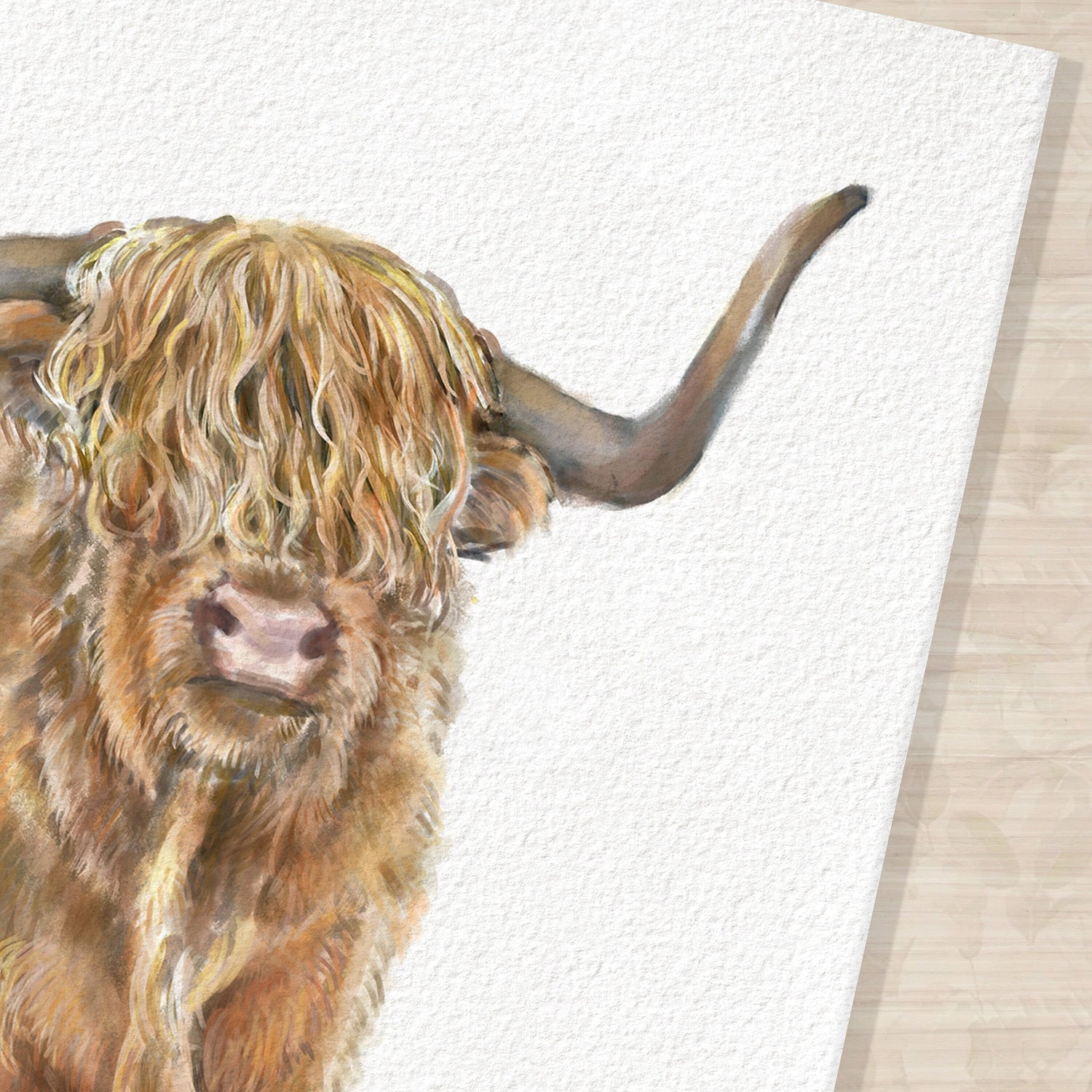 Highland Cow Wall Art
