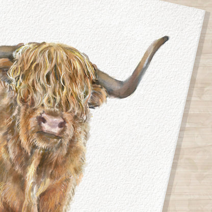 Highland Cow Wall Art