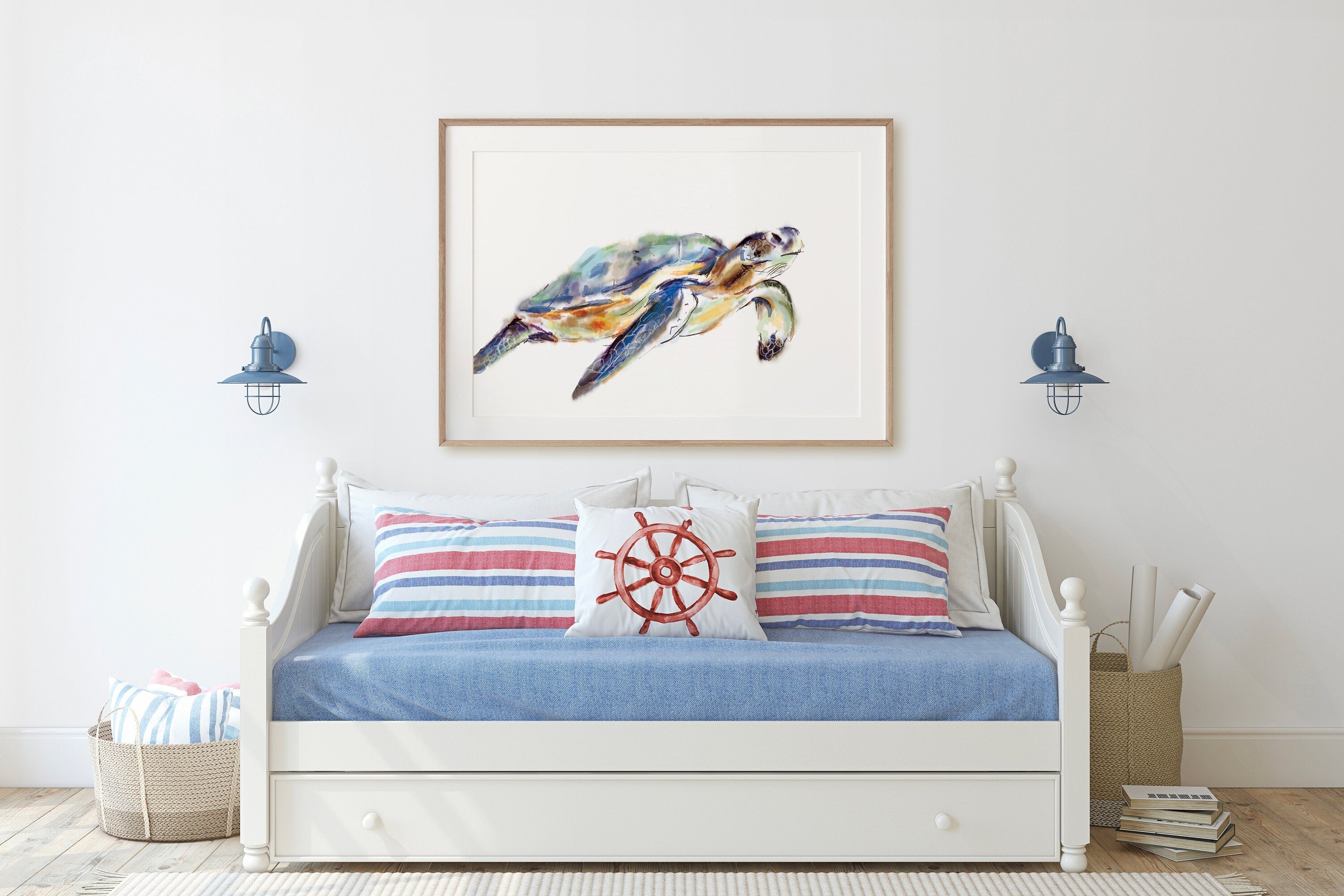 Turtle Art Print