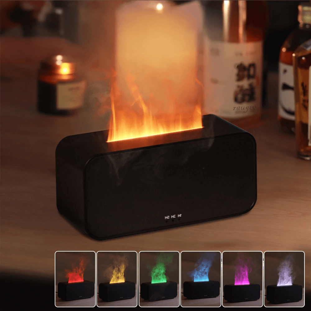 Mini Flame Aroma Diffuser & Humidifier