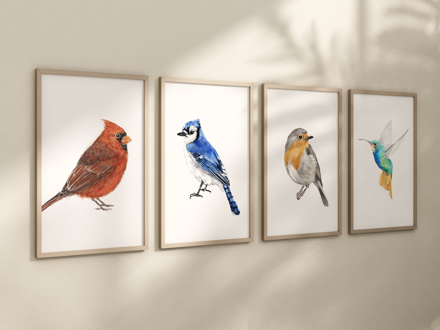 Blue Jay Bird Art Print